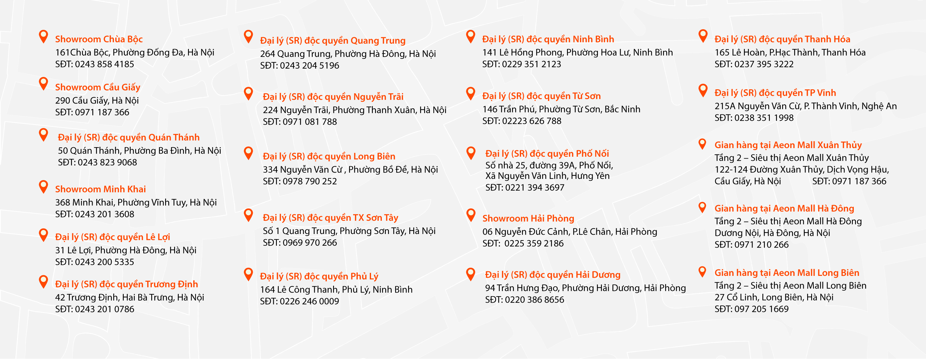 Hệ thống cửa hàng