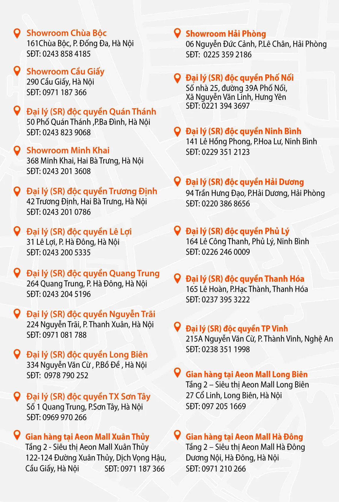 Hệ thống cửa hàng