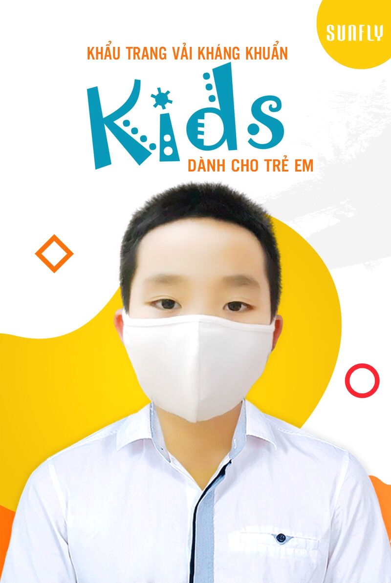 Khẩu trang kháng khuẩn size S KT001S