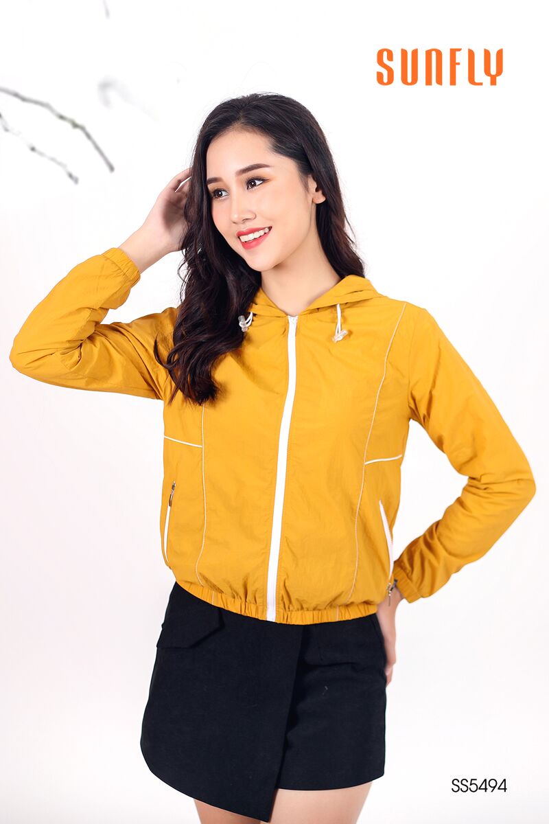Áo gió lót lưới có mũ SS5494