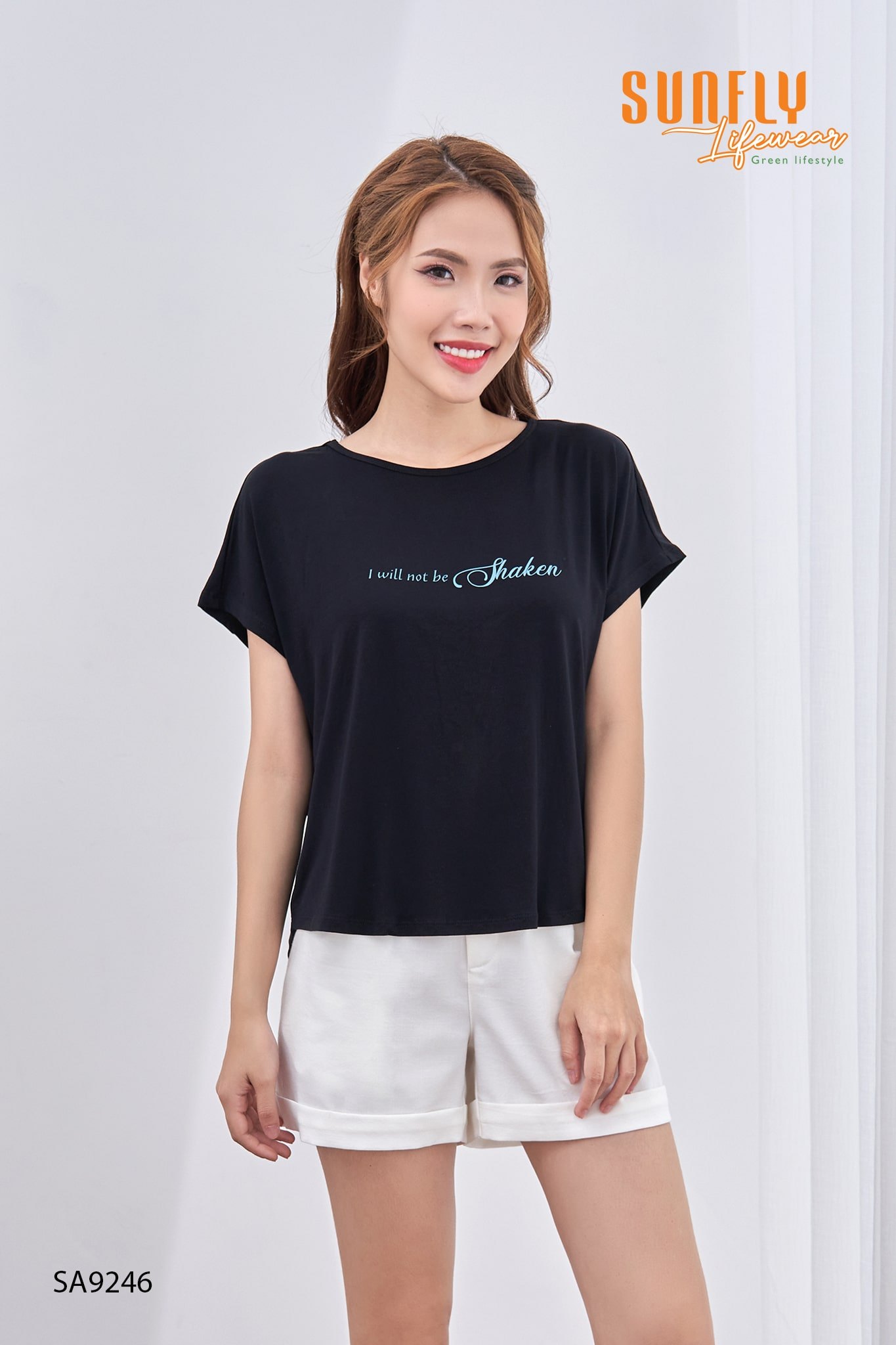 Áo phông thun lạnh tay liền SA9246