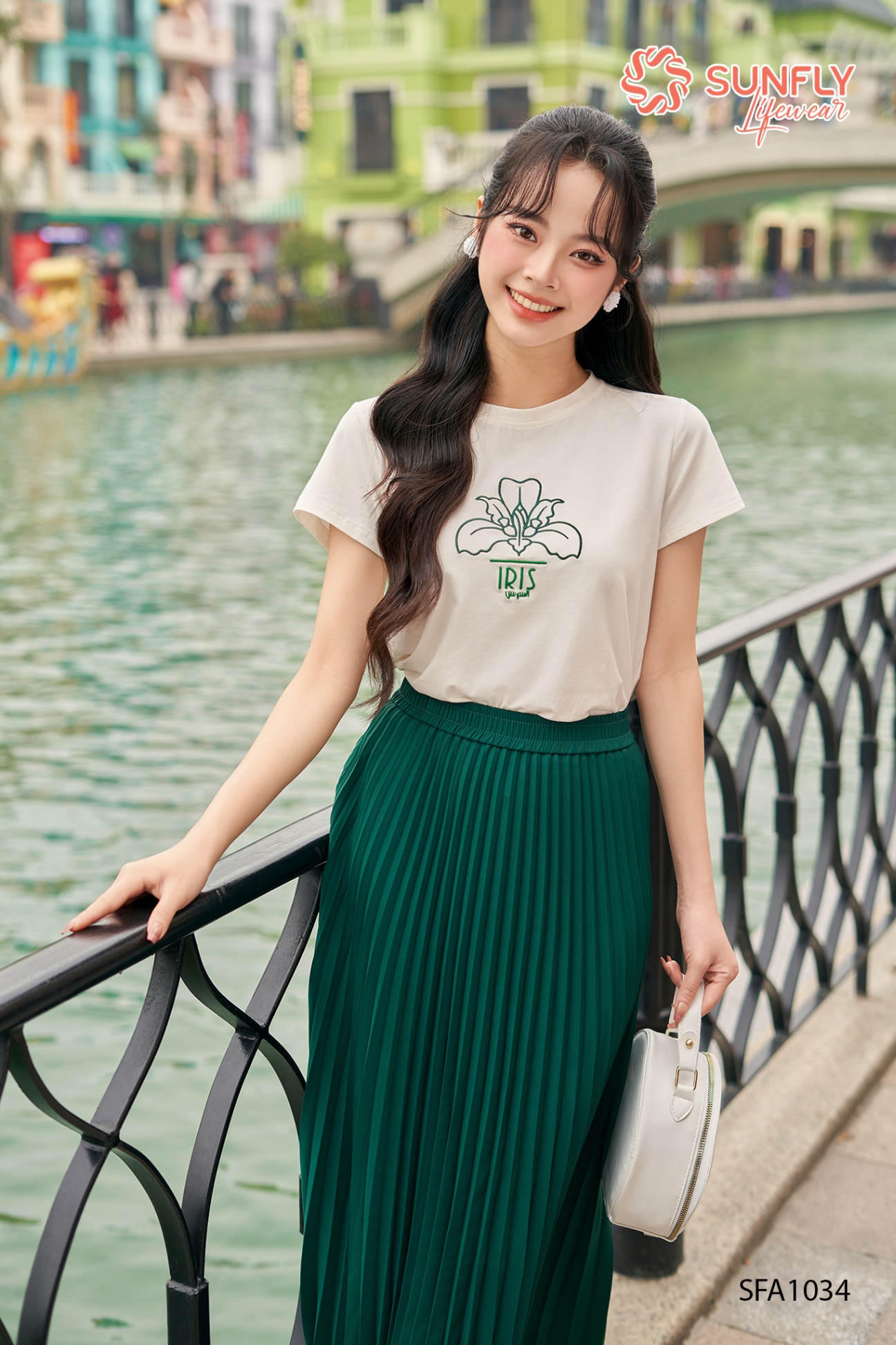 Áo phông nữ modal cộc tay SFA1034
