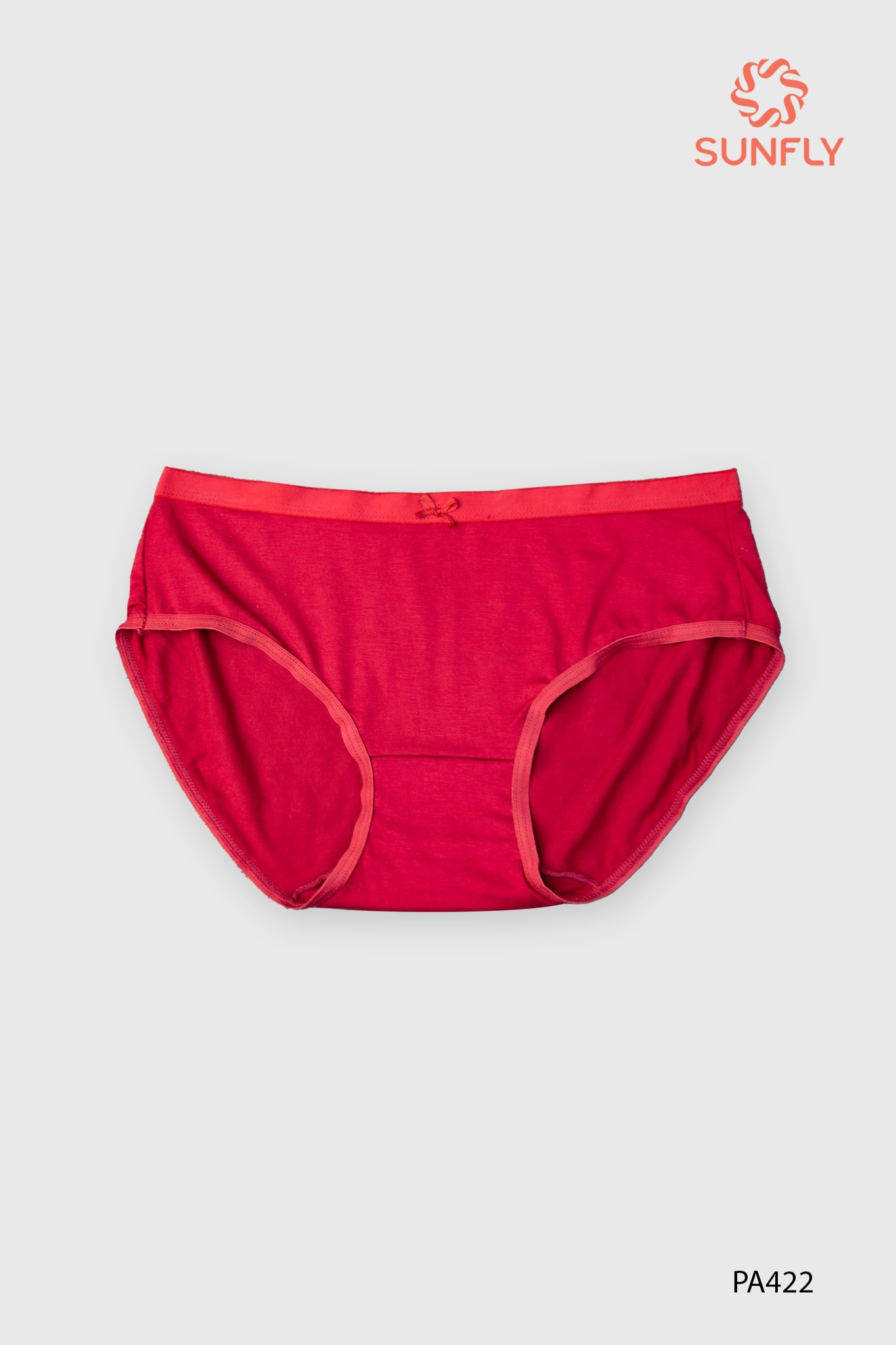 Quần cotton cạp cao trơn PA422