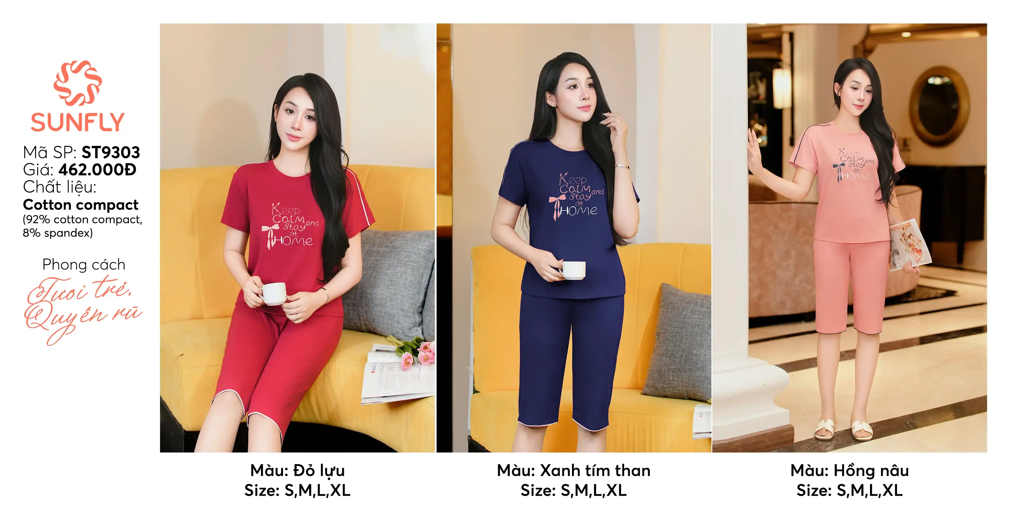 size và bảng màu sản phẩm