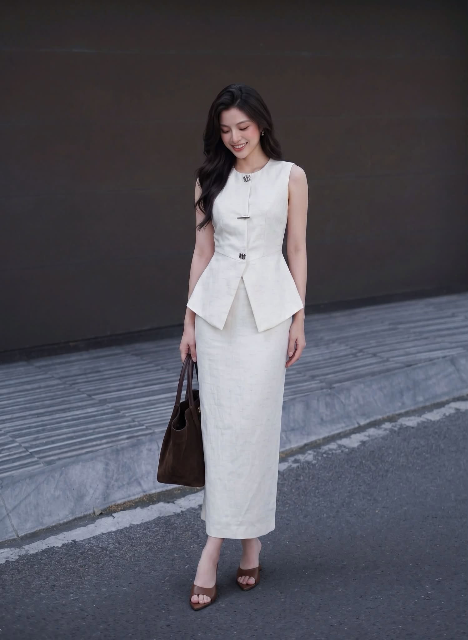 Áo Peplum Fiona