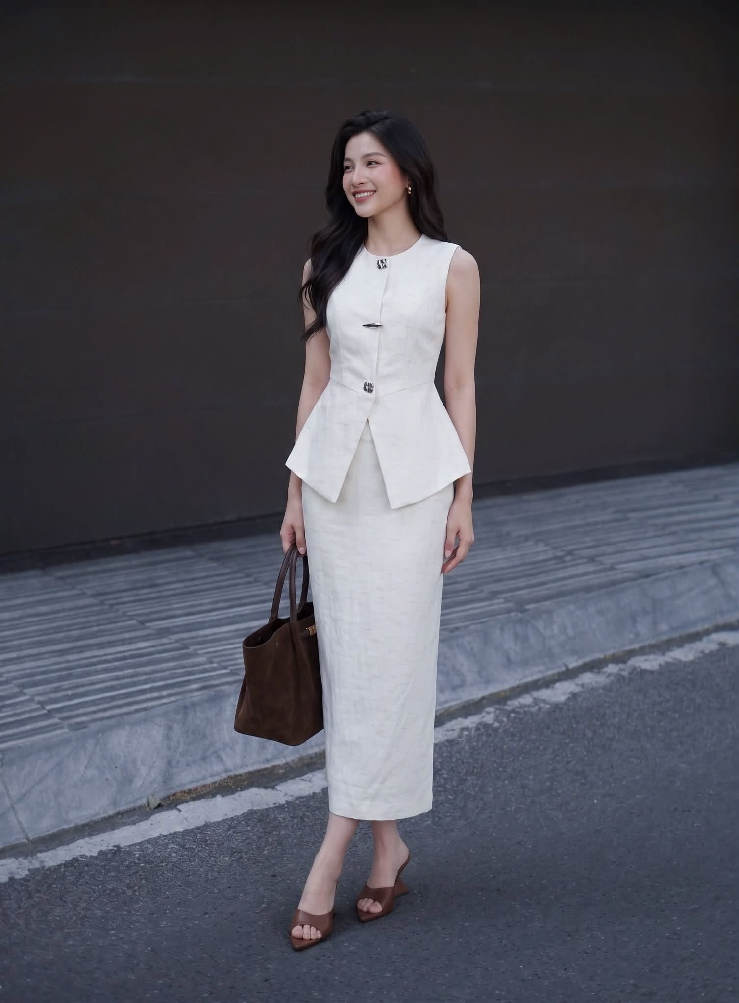 Áo Peplum Fiona