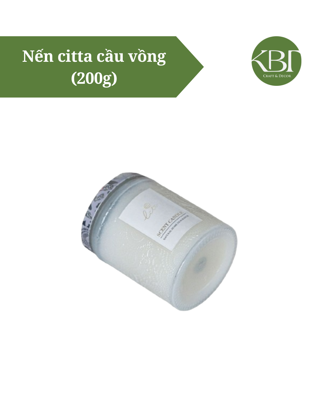 Nến citta cầu vồng (200g)