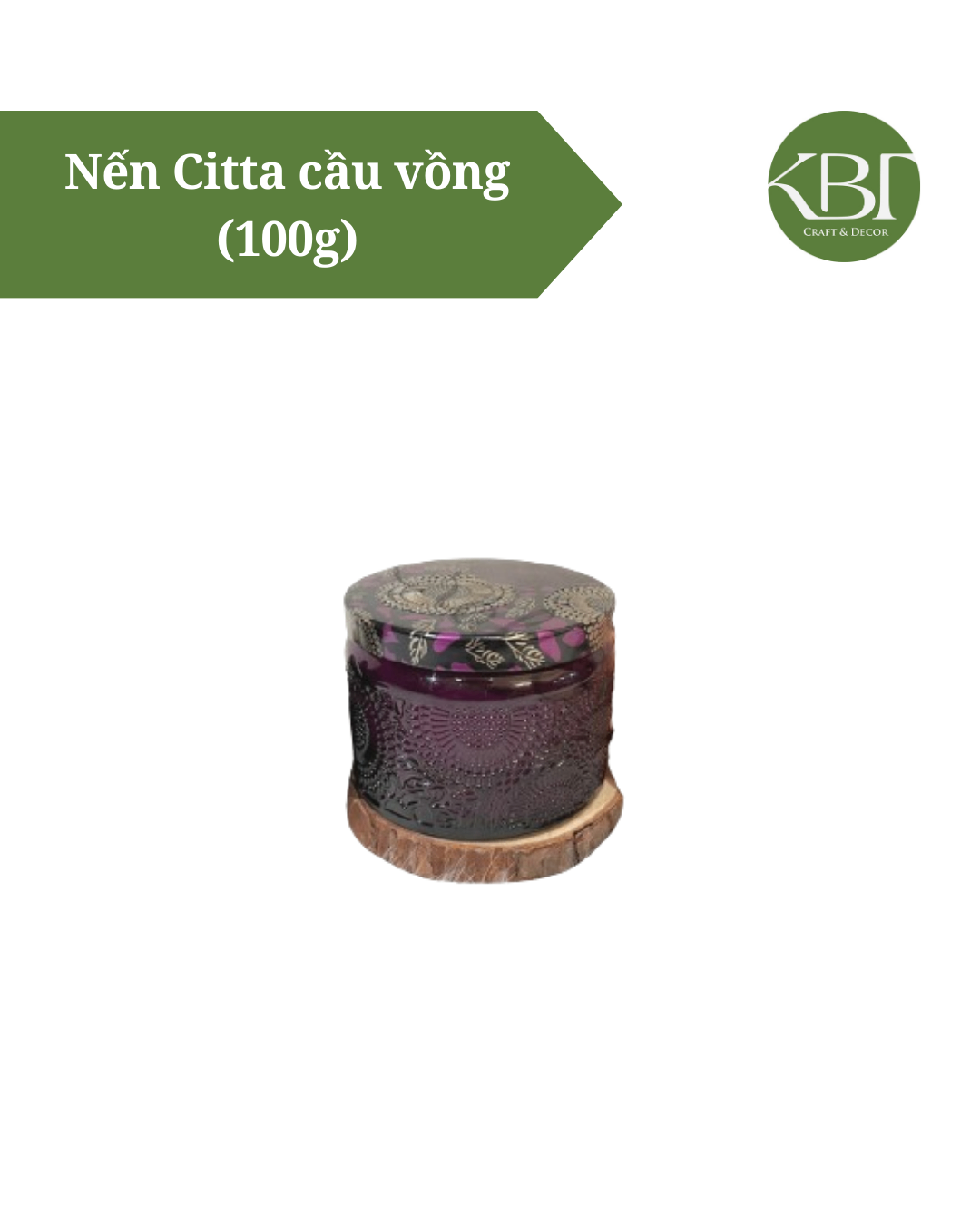 Nến citta cầu vồng (100g)