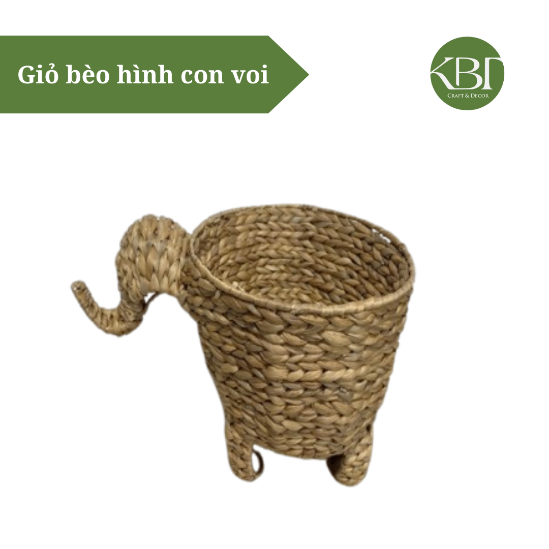 Giỏ bèo hình con voi