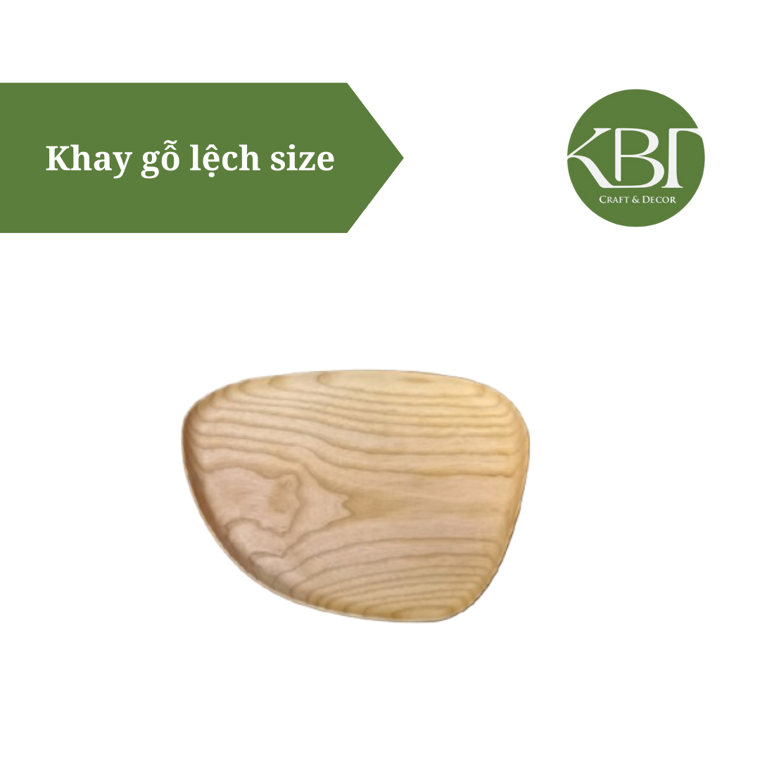 Khay gỗ lệch size