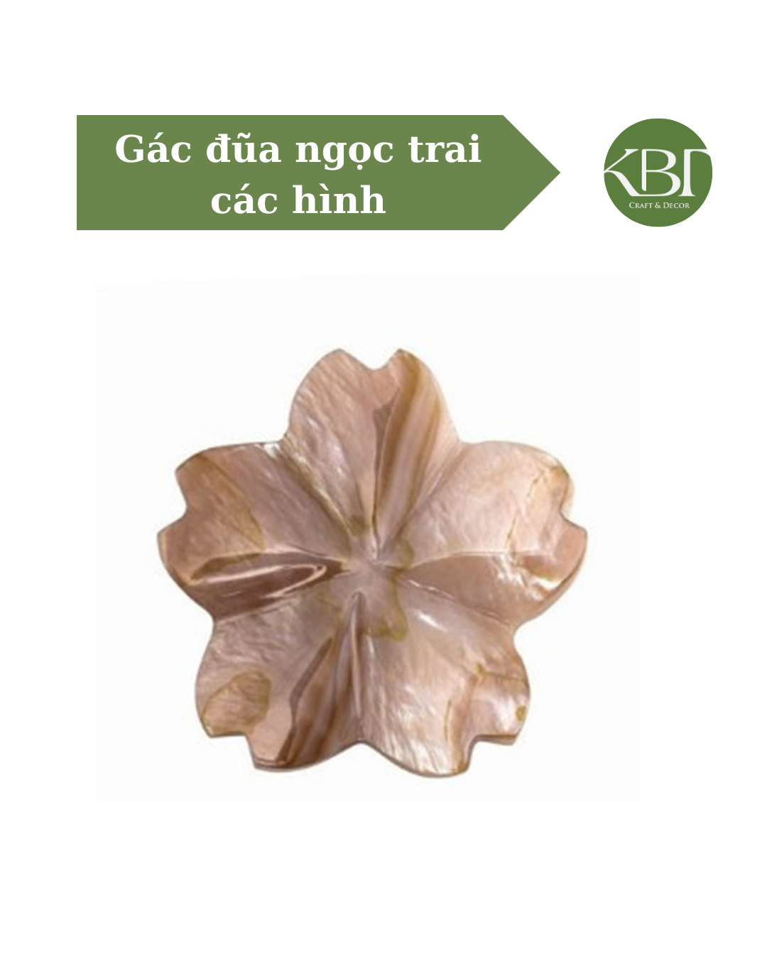 Gác đũa ngọc trai các hình