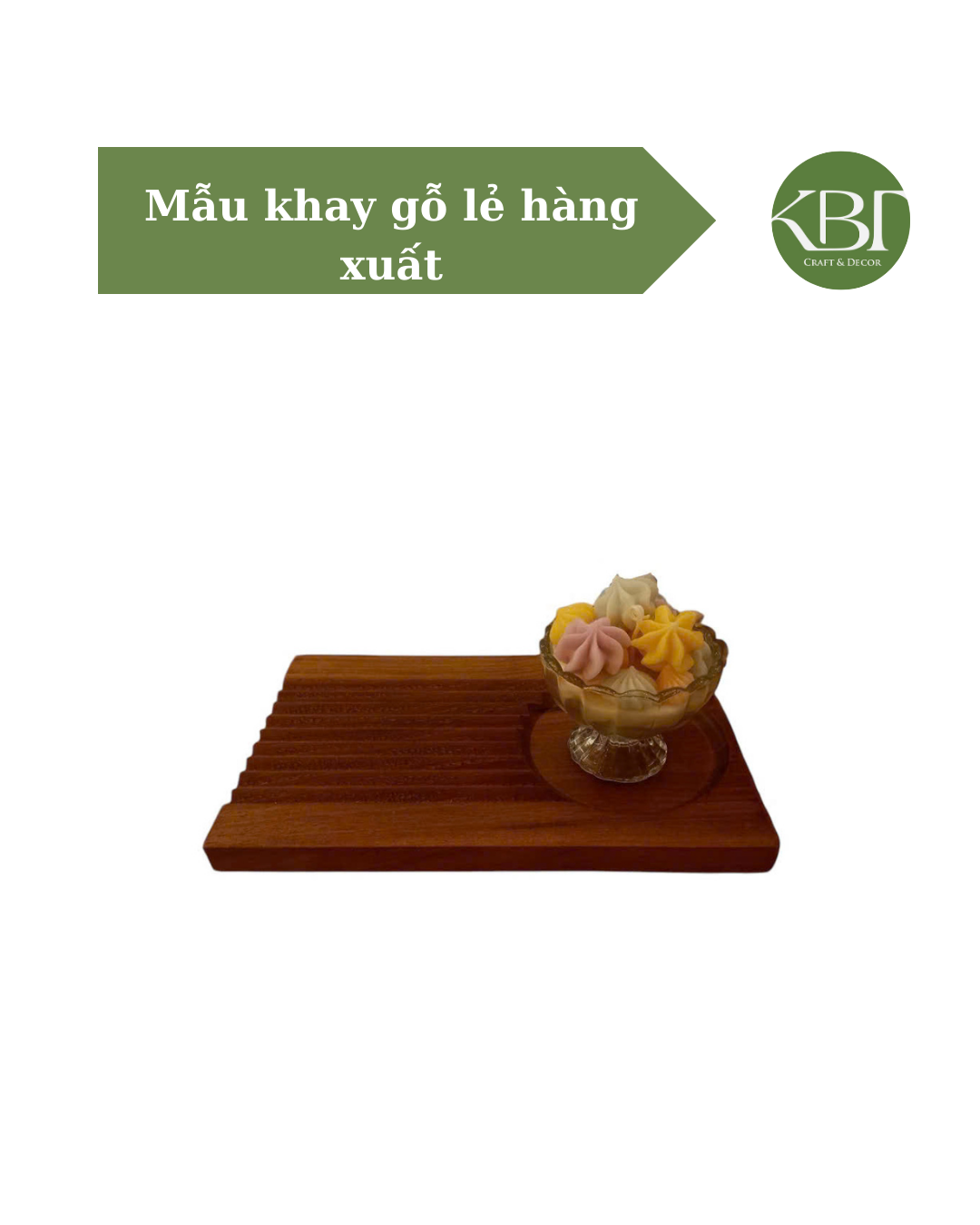 Mẫu khay gỗ lẻ hàng xuất