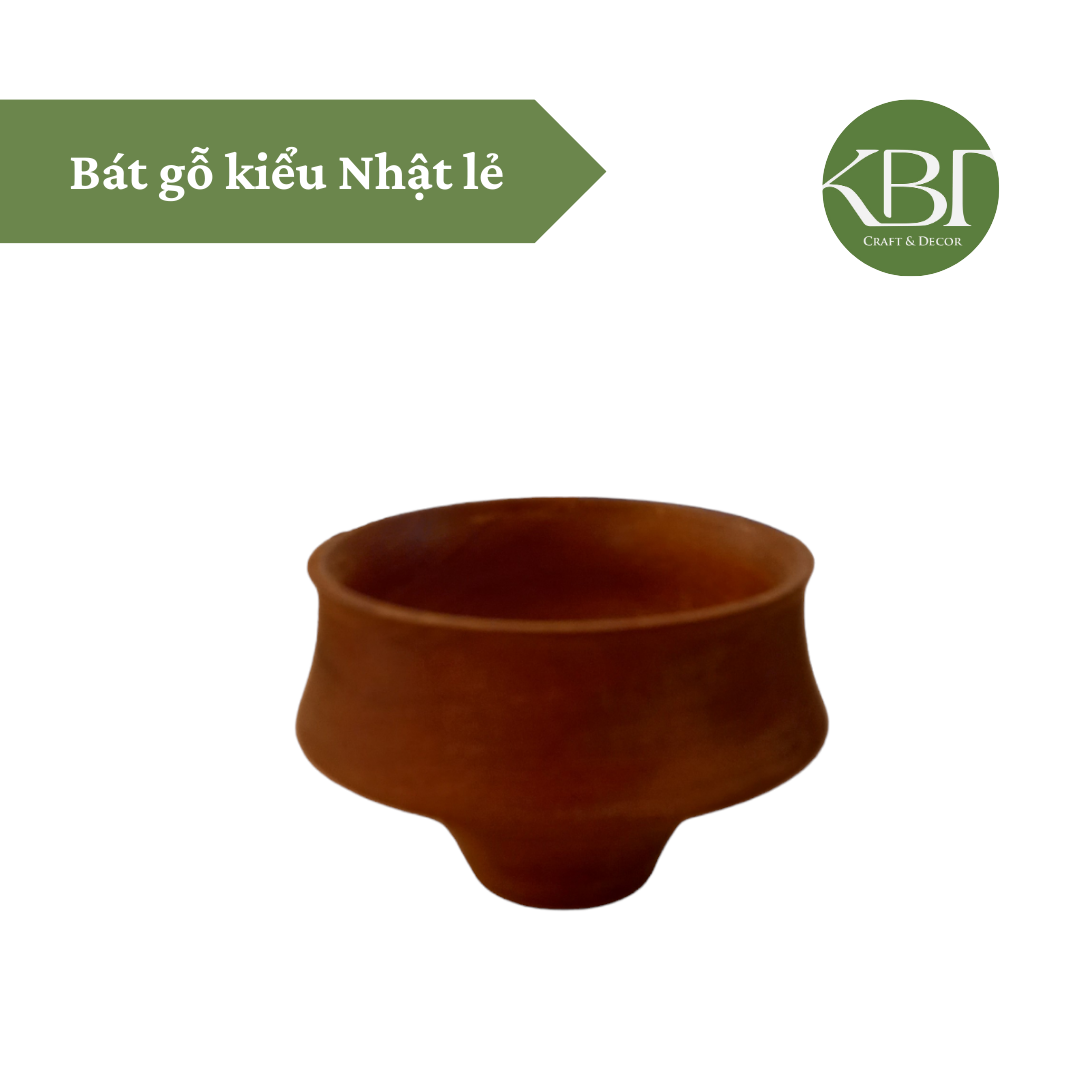 Bát gỗ kiểu Nhật lẻ