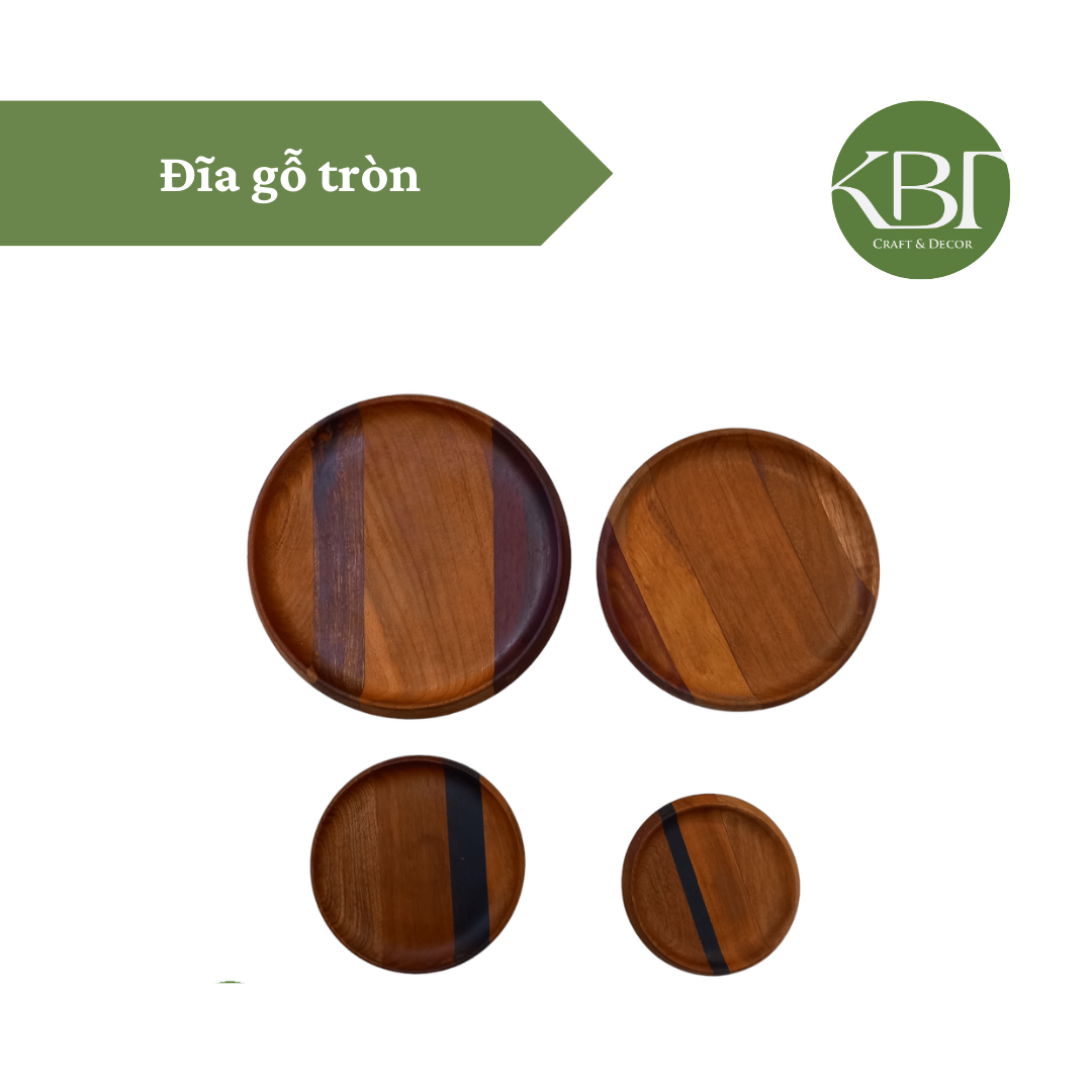 Đĩa gỗ tròn