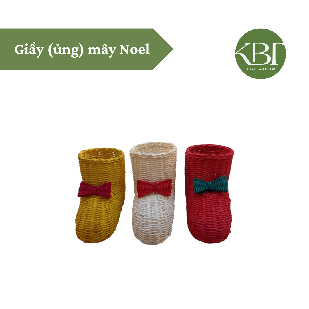 Giầy ( ủng) mây Noel