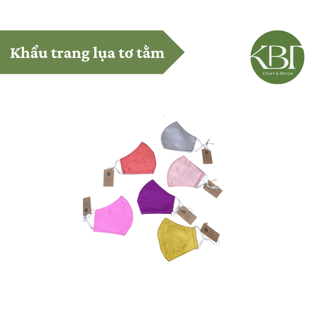Khẩu trang lụa tơ tằm