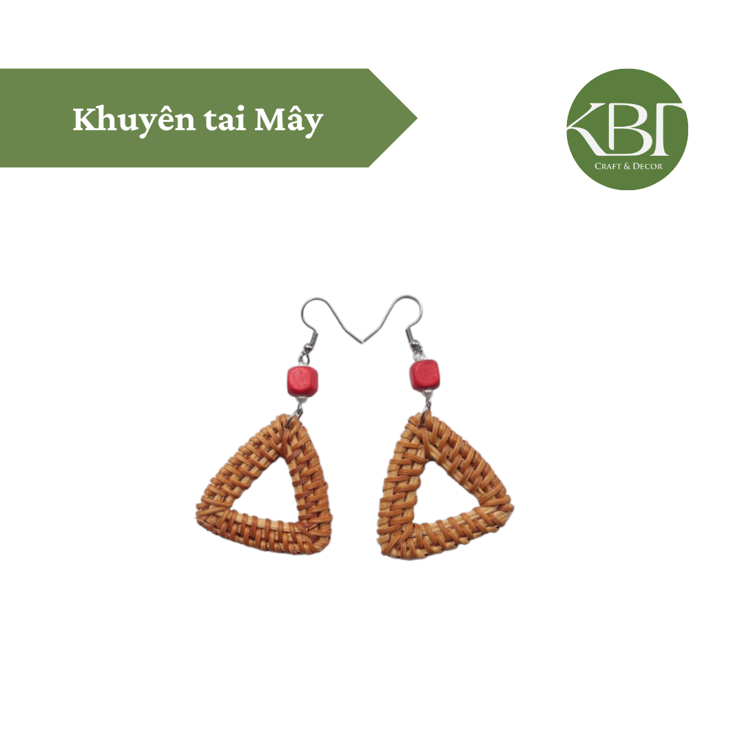 Rattan Earrings 