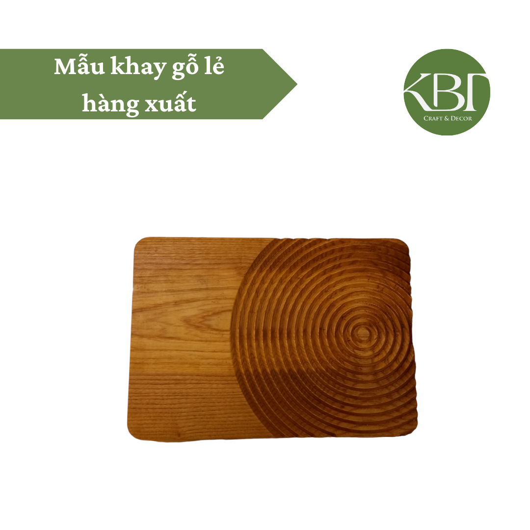 Mẫu khay gỗ lẻ hàng xuất
