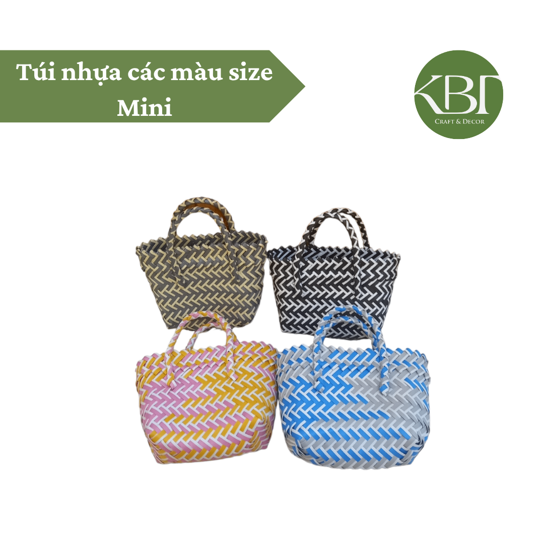 Túi nhựa các màu size Mini