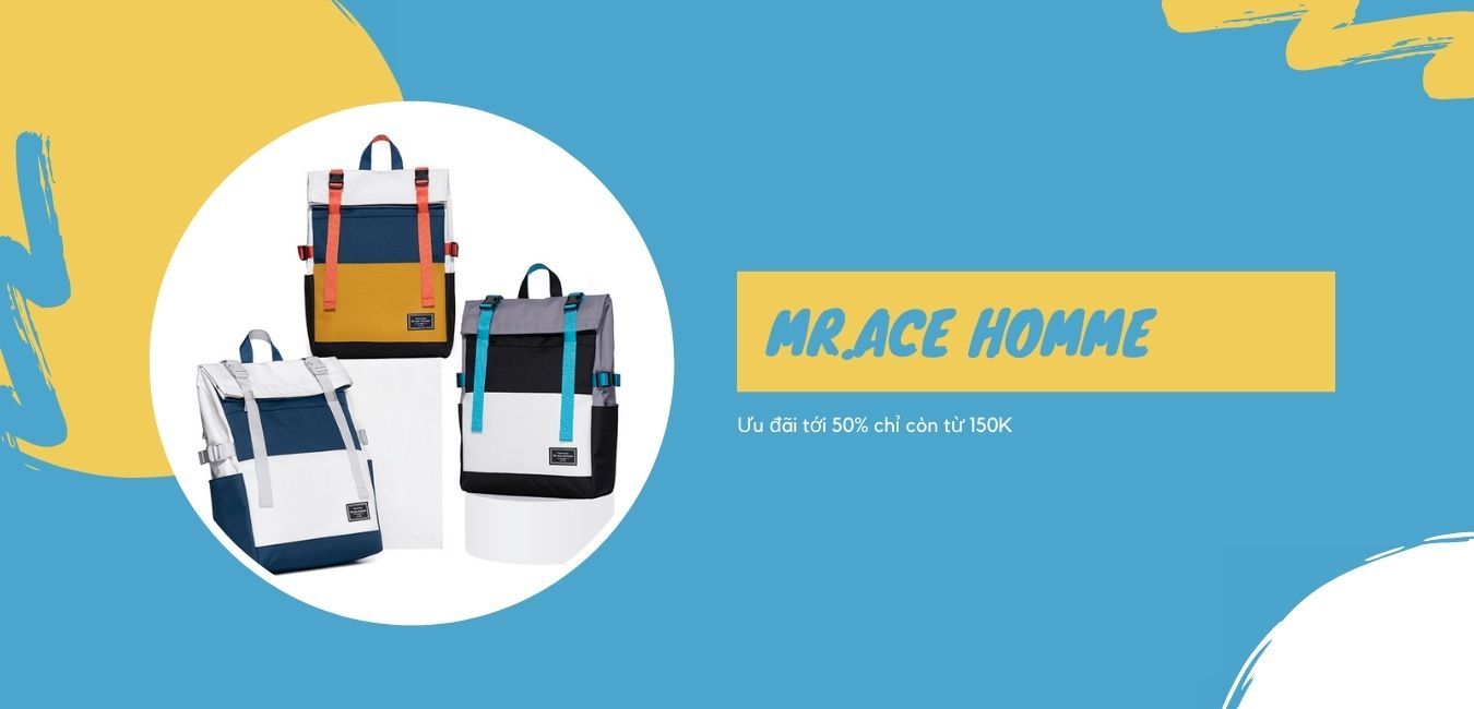 Mr.ace Homme banner trang chủ