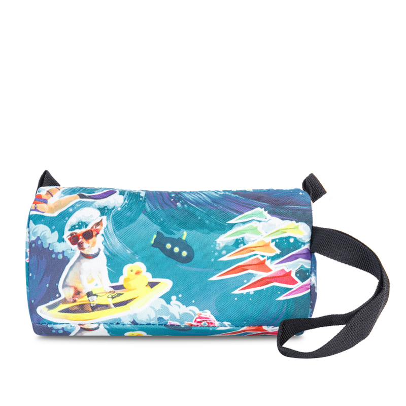 Túi Phụ Kiện SONOZ LA TROUSSE R.OCEAN / Đỏ phối xanh đại dương