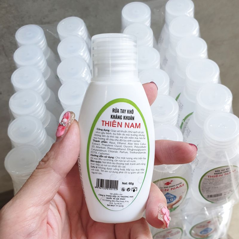 Gel rửa tay khô Thiên Nam 60ml