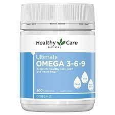 Viên uống Healthy Care Ultimate Omega 3-6-9 200 viên Úc