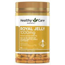 Sữa ong chúa Healthy Care Royal Jelly 1000mg 365 viên Úc