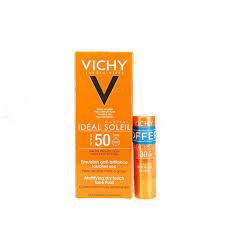 Set kem chống nắng + son dưỡng vichy