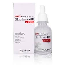 Huyết thanh trắng da 7day Whitening Program Glutathione 700 V-ample