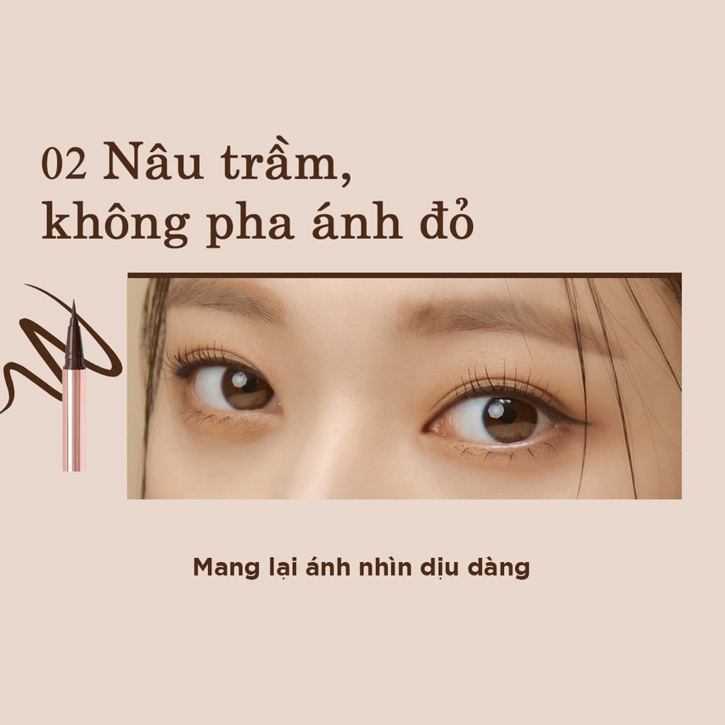 Bút Kẻ Mắt Nước Chống Trôi Black Rouge Power Proof Pen Liner