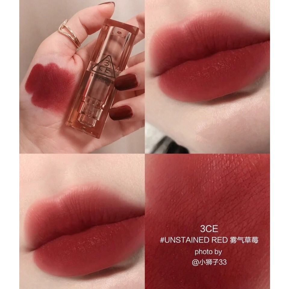 3CE SOFT MATTE LIPSTICK Vân Đá