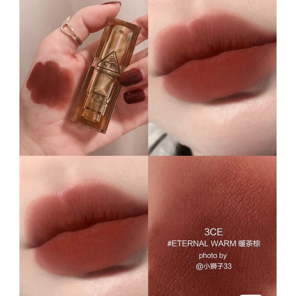 3CE SOFT MATTE LIPSTICK Vân Đá