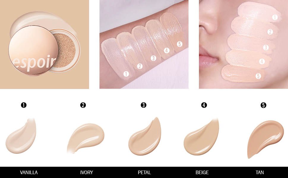 Phấn Nước Che Khuyết Điểm Espoir Pro Tailor Be Glow Cushion SPF42 PA++