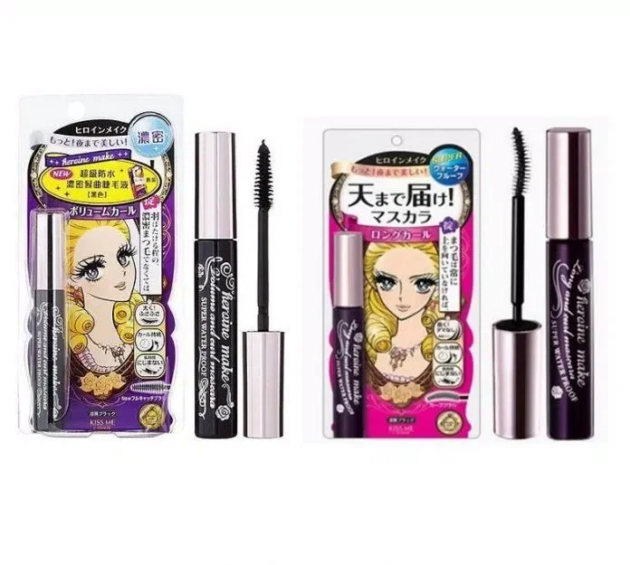 Mascara Kiss Me Heroine Long & Curl 6g - Hồng