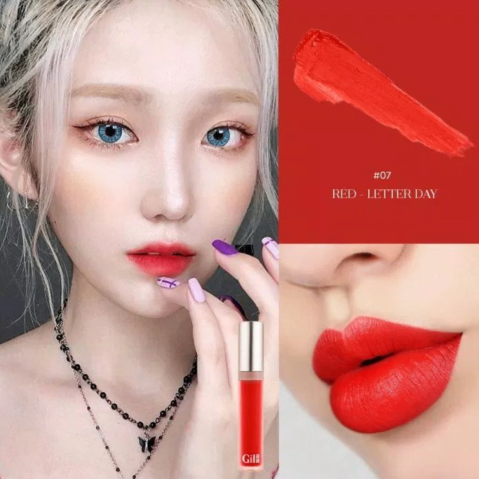 Son kem lì Gilaa Long Wear Lip Cream