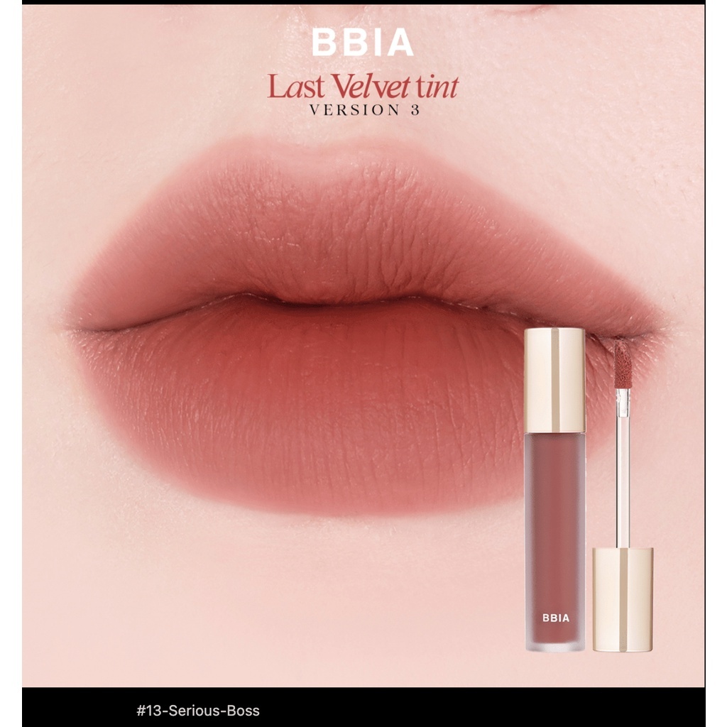 Son Bbia last velvet tint vỏ nhung V