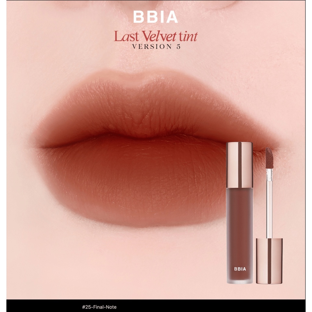 Son Bbia last velvet tint vỏ nhung V