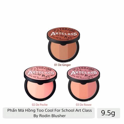 Phấn má 3 màu Too Cool For School ArtClass By Rodin Blusher