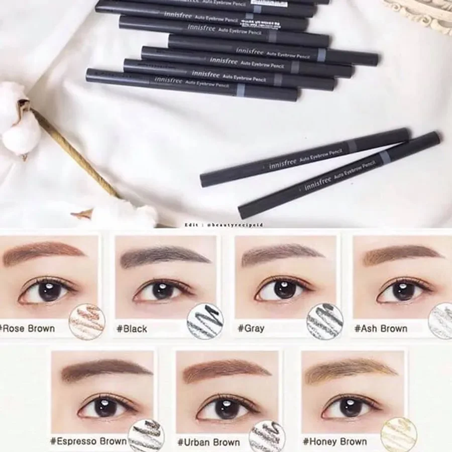 Chì kẻ mày 2 đầu Innisfree auto eyebrow pencil