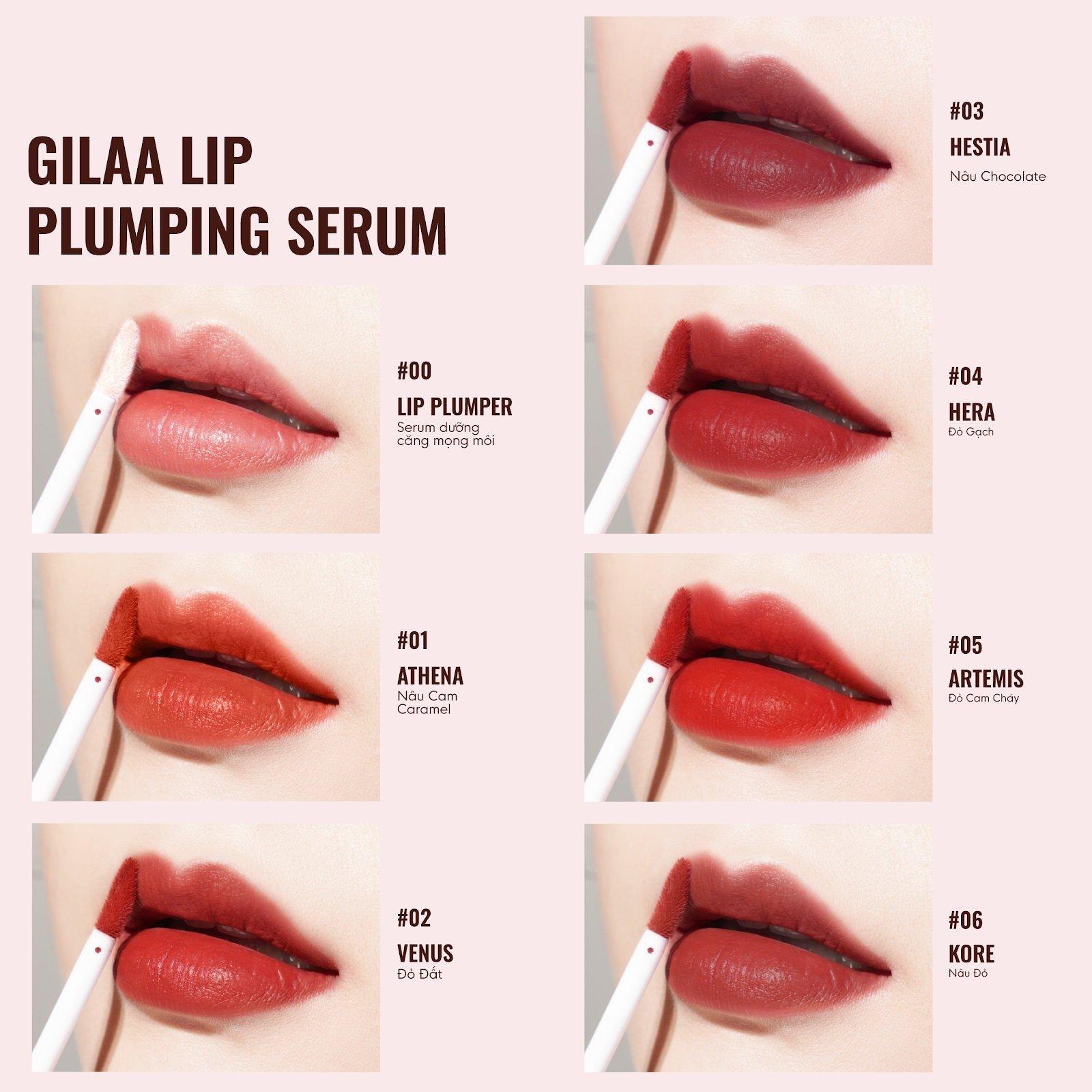 Son kem lì Gilaa Plumping Lip Serum