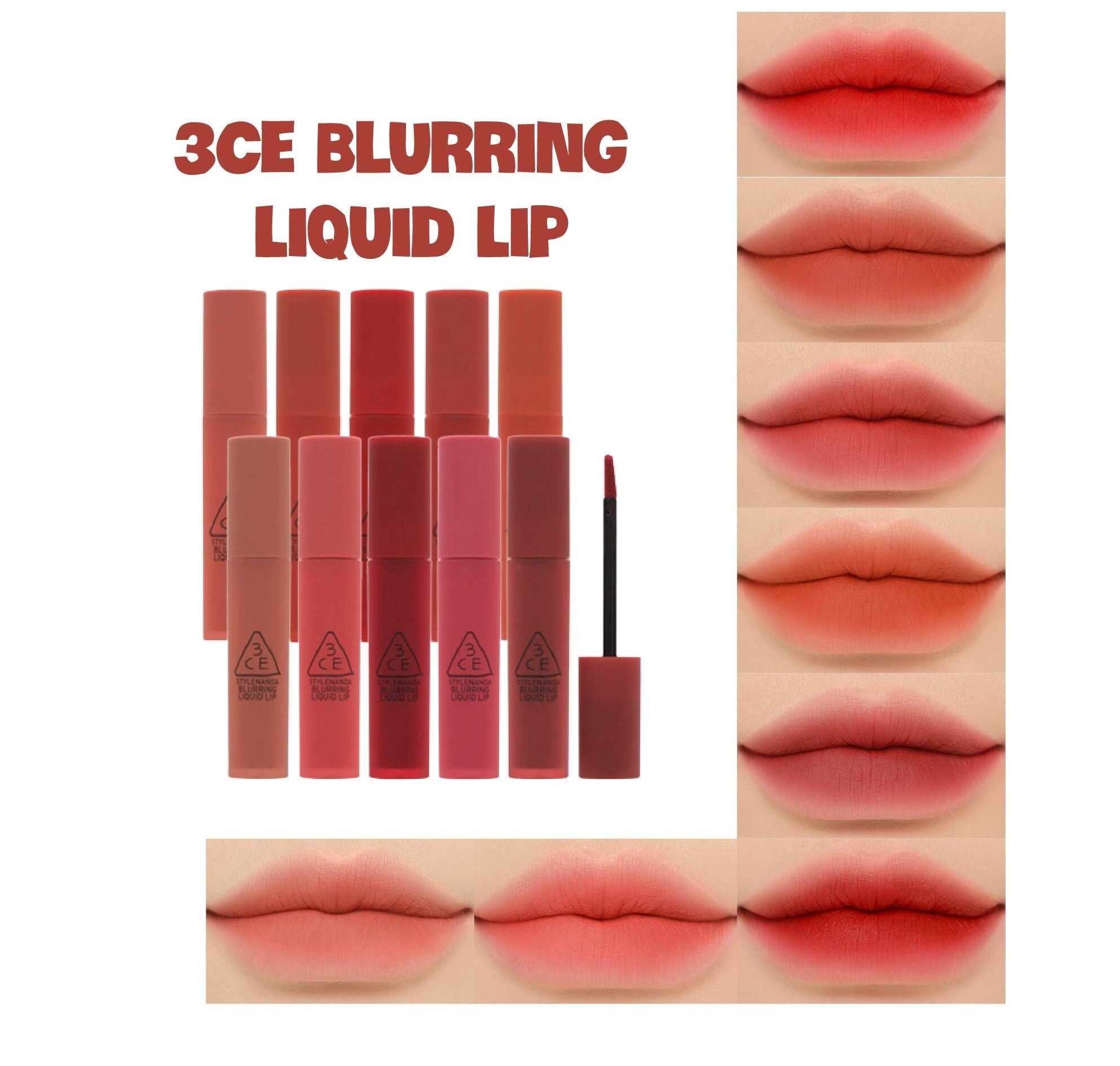 3CE BLURRING LIQUID LIP