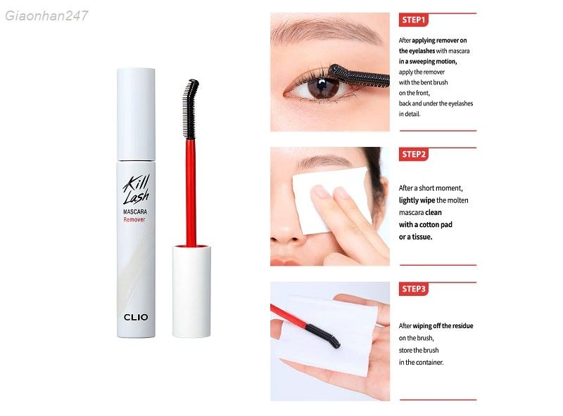 Tẩy trang Mascara CLIO KILL LASH MASCARA REMOVER