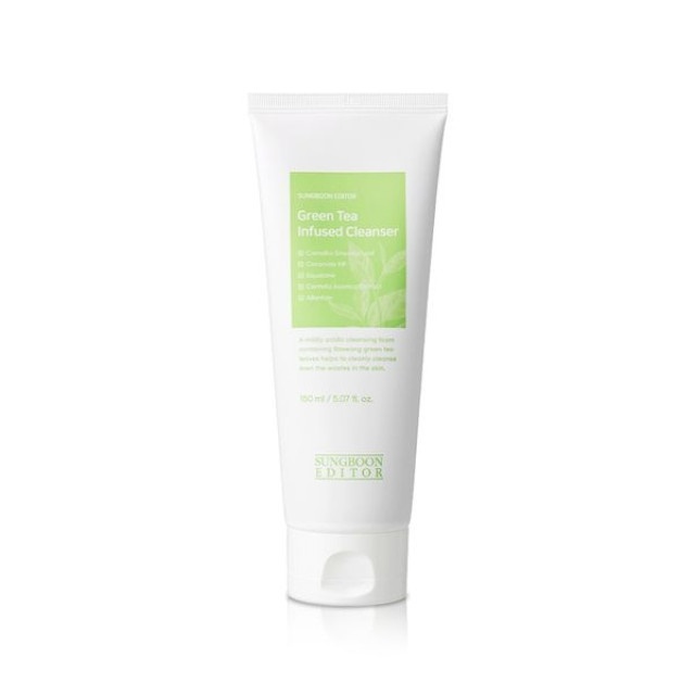 Sữa Rửa Mặt Trà Xanh SUNGBOON GREEN TEA INFUSED CLEANSER 150ML