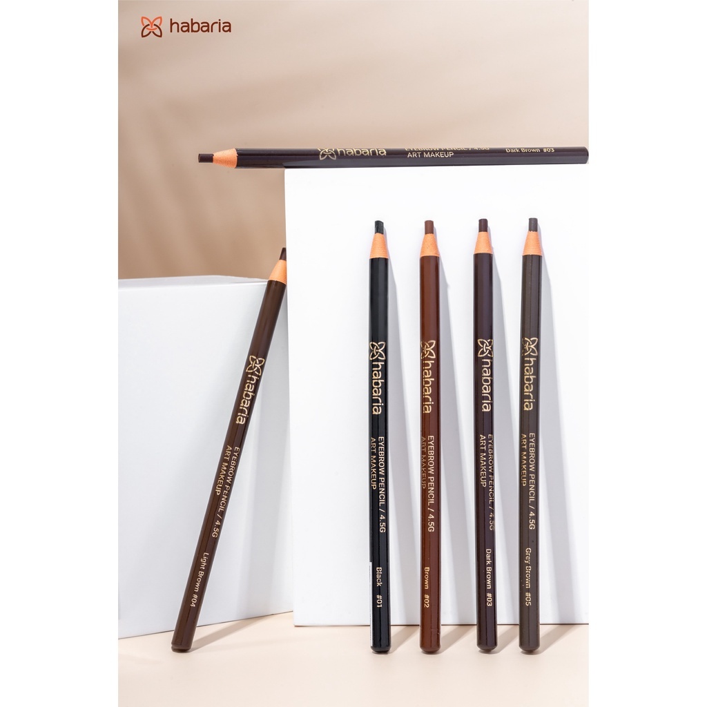 Chì xé kẻ mày Habaria Eyebrow Pencil