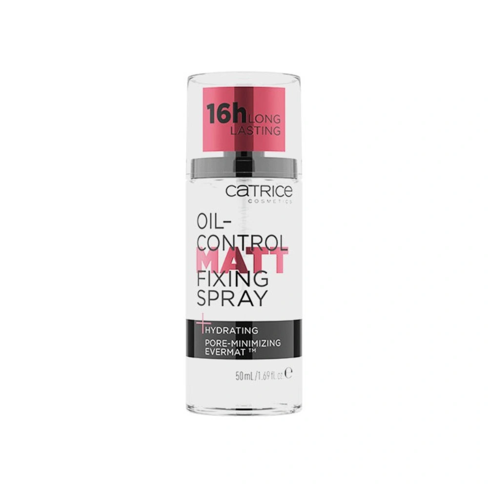 Xịt Khóa Nền Catrice Oil-Control Matt Fixing Spray 16h Long Lasting 50ml