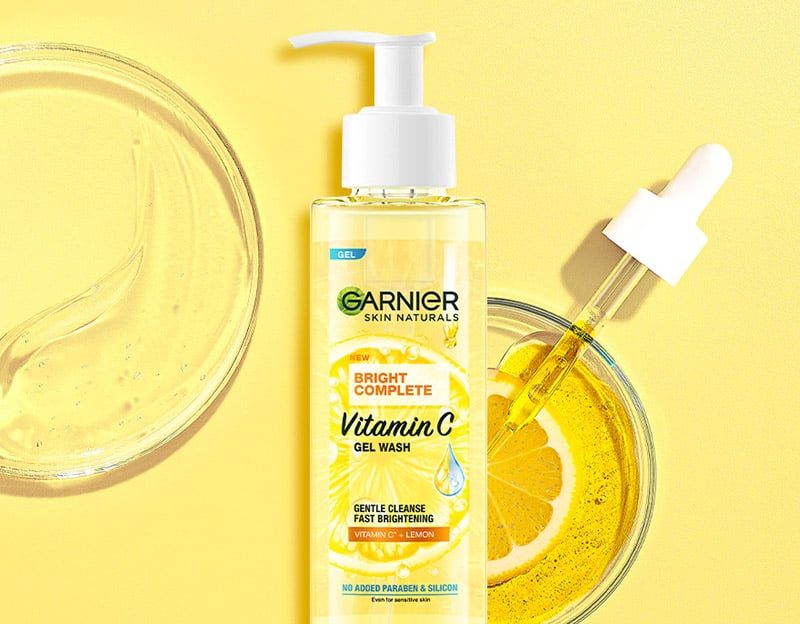 Gel Rửa Mặt Garnier Vitamin C 120ml