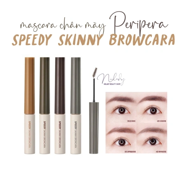 Chì kẻ mày PERIPERA Speedy Skinny Brow Cara