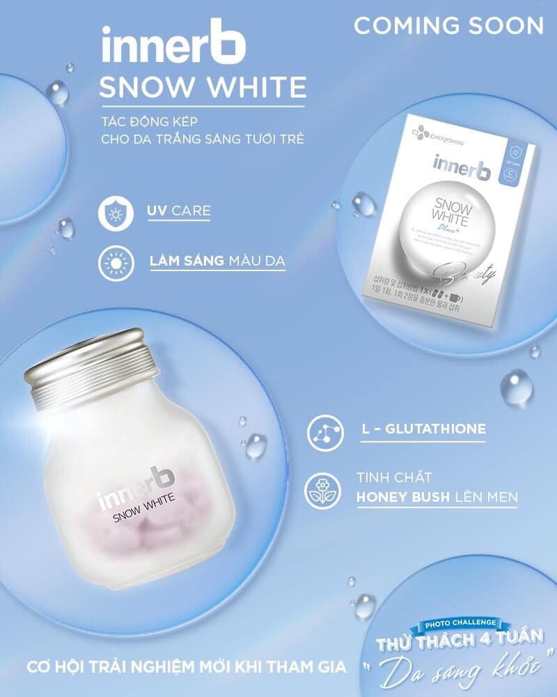 Viên uống InnerB - Snow white plus