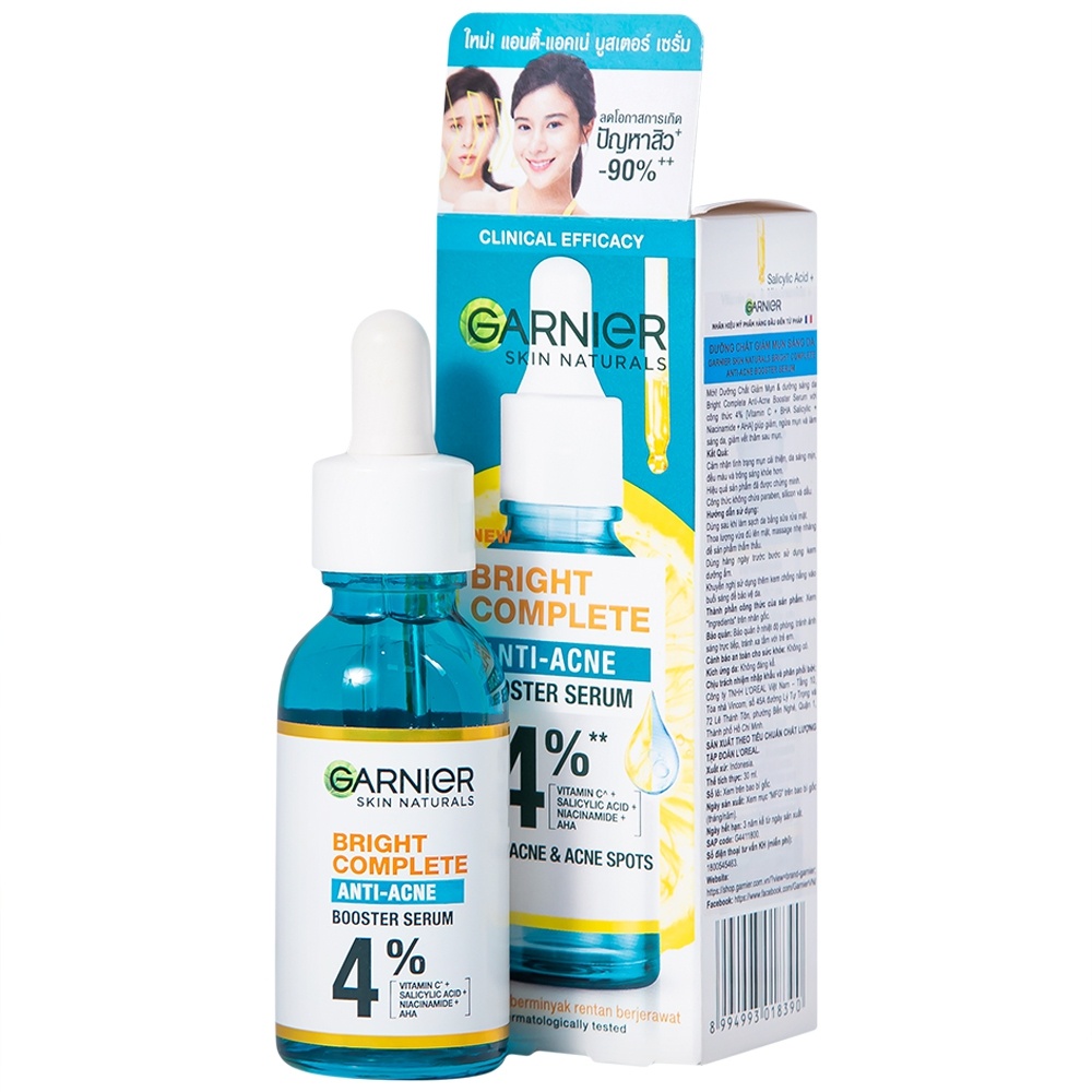 Serum Garnier Bright complete anti - acne booster 30ml